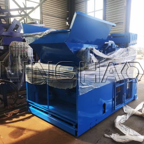 JMQ12A fully automatic block machine ready for shipment to Tanzania